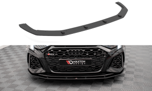 Front Splitter / Cup Schwert / Frontansatz Street Pro für Audi RS3 Sportback 8Y von Maxton Design