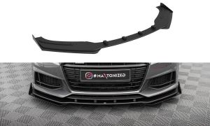 Front Lippe / Front Splitter / Frontansatz Street Pro mit Flaps für Audi TT S-Line / TTS 8S von Maxton Design