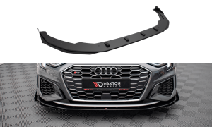 Front Splitter / Cup Schwert / Frontansatz Street Pro Splitter + Flaps V.1 Audi S3 8Y von Maxton Design