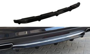 Zentraler Hinterer Splitter mit vertikalen Flaps für Mercedes CLS C218 AMG-Line von Maxton Design