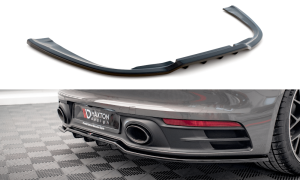 Zentraler Hinterer Splitter für Porsche 911 Carrera 4S 992 von Maxton Design