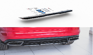 Zentraler hinterer Splitter für Skoda Kodiaq RS 2019 von Maxton Design