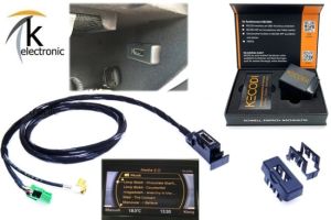 Audi Q3 8U AMI music interface USB Musik MMI3G+ Nachrüstpaket