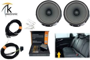 Audi Q4 e-​tron Soundsystem Lautsprecher hinten Nachrüstpaket