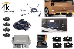 VW Caddy SB Einparkhilfe hinten optische Darstellung Nachrüstpaket