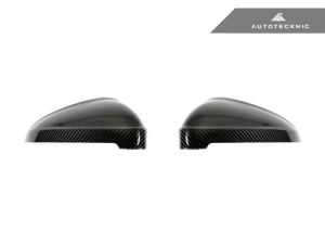 AutoTecknic Ersatz Carbon Spiegelkappen für Audi B9 A4 / S4 / F5 A5 / S5 (ohne Seitenassistent) 2016+