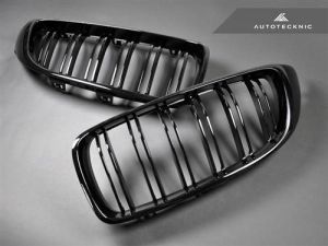 AutoTecknic Glazing Black Doppellamellen Kühlergrill für F32 / F33 / F36 / F80 / F82 / F83 M3 / M4