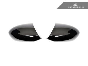 Autotecknic Glazing Black Ersatz-Spiegelkappen für BMW 1er / 3er E90 / E92 / E93 M3 / 1M