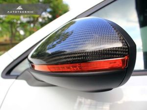 AutoTecknic Ersatz Carbon Spiegelkappen - VW Golf 7 GTI / R / MK7 VORFACELIFT