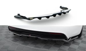 Zentraler Hinterer Splitter V.2 für Tesla Model S Plaid Facelift von Maxton Design