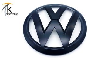 VW Crafter SY matt schwarzes Zeichen vorne