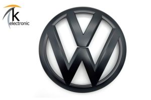 VW Golf 7 matt schwarzes Zeichen vorne