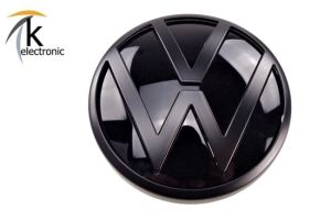 VW Golf 8 schwarzes Zeichen vorne neues Design