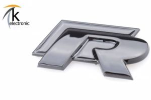 VW R R-line Schriftzug schwarz glänzend