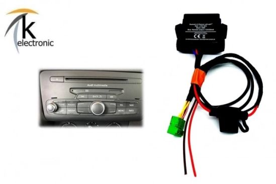 Audi A1 8X Bluetooth Musik streamen MMI RMC Radio Nachrüstpaket