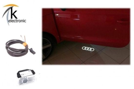 Audi A1 GB LED Türbeleuchtung Einstiegsleuchte Nachrüstpaket