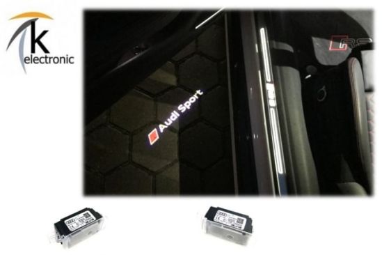 Audi A5 F5 B9 Türbeleuchtung LED auf AUDI SPORT Nachrüstpaket