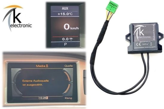 Audi A6 4F C6 Bluetooth Musik streamen MMI3G/3G+ ab 2009