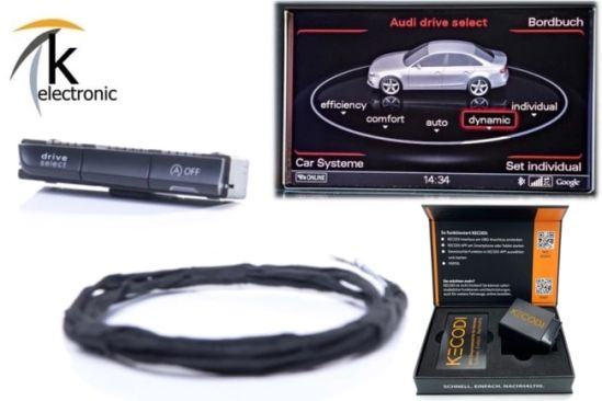 Audi A4 8K B8 Drive Select Nachrüstpaket MMI Navigation Facelift