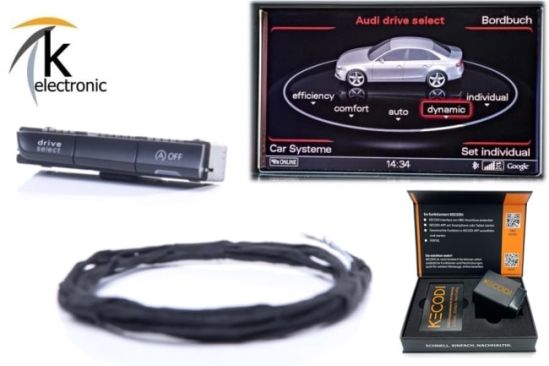 Audi A5 8T 8F Drive Select Nachrüstpaket MMI Navigation Facelift