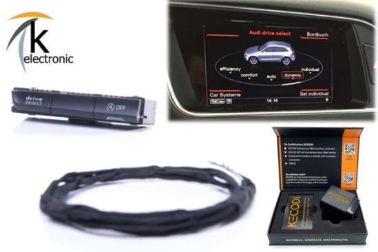 Audi Q5 8R Drive Select Nachrüstpaket MMI Navigation Facelift
