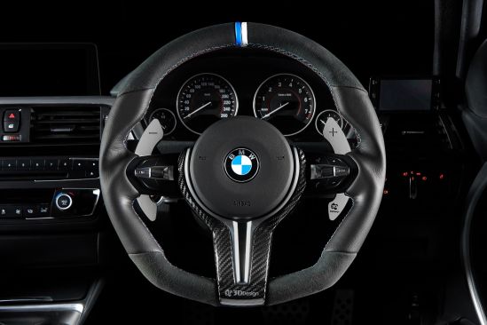 3DDesign Carbon Lenkradabdeckung für BMW M2 / M3 / M4 / M5 / X6M F-Serie