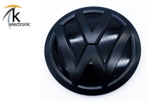 VW Golf 7 matt schwarzes Zeichen hinten