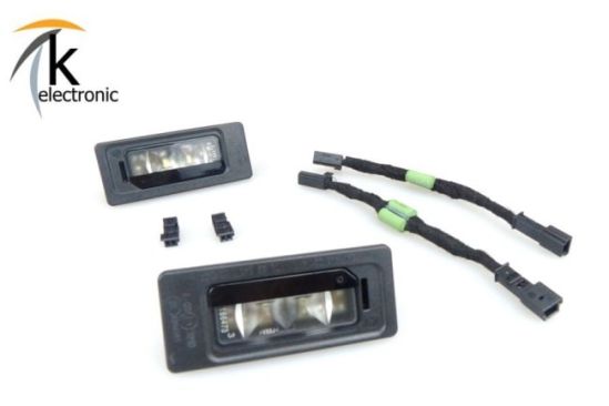Skoda Rapid LED Kennzeichenbeleuchtung Nachrüstpaket