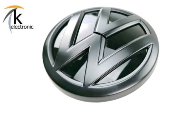 VW Touareg CR matt schwarzes Zeichen hinten bis 2020