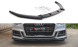 Front Splitter / Cup Schwert / Frontansatz V.2 für Audi S3 8V Facelift Limousine von Maxton Design