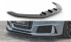 Front Splitter / Cup Schwert / Frontansatz Racing für Audi RS3 8V Sportback von Maxton Design