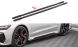 Seitenschweller Erweiterung V.1 für Audi RS7 C8 von Maxton Design