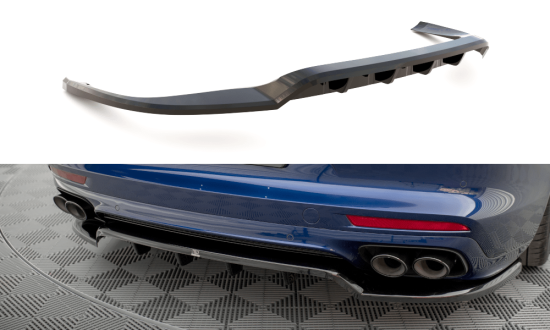Zentraler Hinterer Splitter für Porsche Panamera E-Hybrid 971 Facelift von Maxton Design