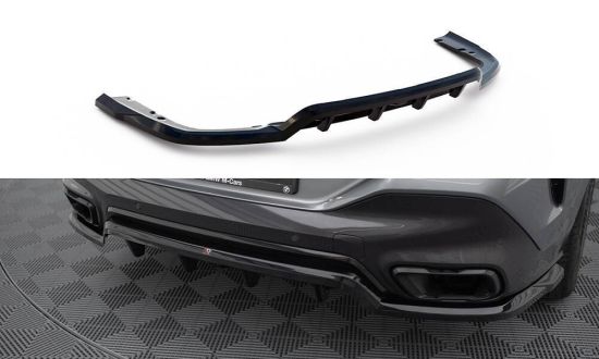 Zentraler Hinterer Splitter V.1 für BMW X6 M-Paket G06 Facelift von Maxton Design
