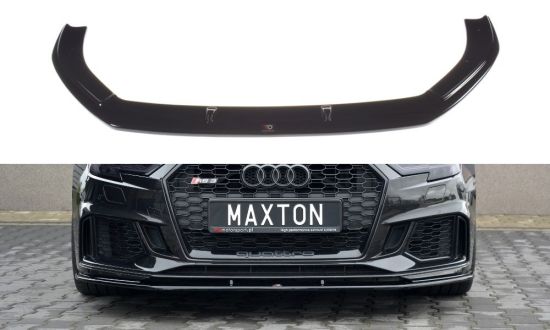 Front Lippe / Front Splitter / Frontansatz V.1 für Audi RS3 8V Facelift von Maxton Design