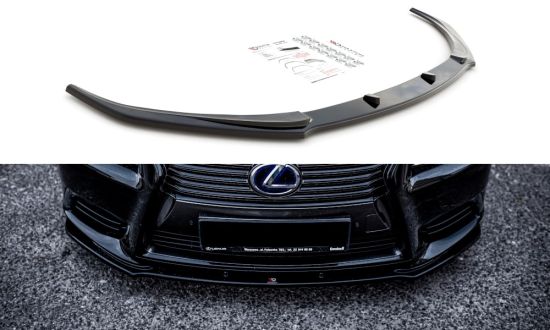 Front Lippe / Front Splitter / Frontansatz für Lexus LS MK4 Facelift von Maxton Design