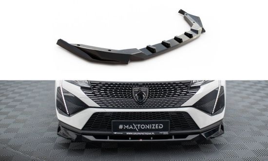 Front Lippe / Front Splitter / Frontansatz für Peugeot 408 MK3 von Maxton Design