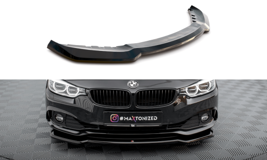 Front Lippe / Front Splitter / Frontansatz V.1 für BMW 4 Grand Coupe F36 von Maxton Design