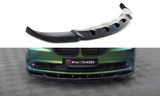 Front Lippe / Front Splitter / Frontansatz V.1 für BMW 7er F01 von Maxton Design