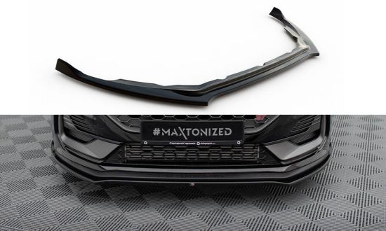 Front Lippe / Front Splitter / Frontansatz V.1 für Ford Fiesta ST MK8 Facelift von Maxton Design