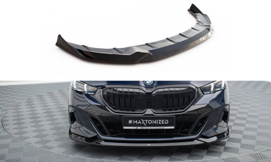 Front Lippe / Front Splitter / Frontansatz V.2 für BMW 5 M-Paket G60 von Maxton Design