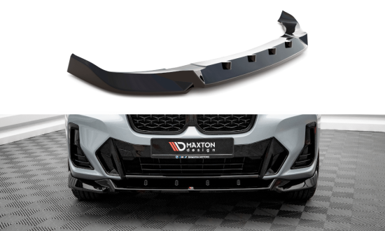 Front Splitter / Cup Schwert / Frontansatz V.2 für BMW X4 G02 Facelift M-Paket von Maxton Design