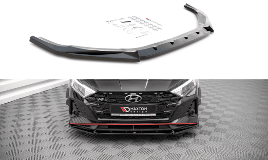 Front Diffusor / Front Splitter / Cup Schwert / Frontansatz V.2 für Hyundai i20 N BC3 von Maxton Design