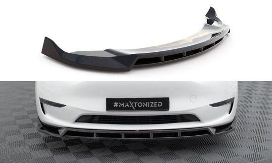 
Front Lippe / Front Splitter / Frontansatz V.2 für Tesla Model Y von Maxton Design