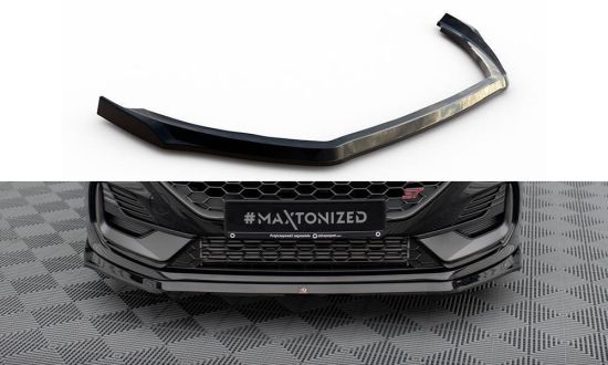Front Lippe / Front Splitter / Frontansatz V.3 für Ford Fiesta ST MK8 Facelift von Maxton Design