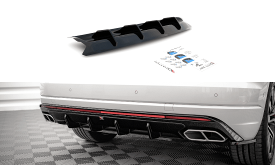 Heckdiffusor Ansatz für VW Touareg CR R-Line Maxton Design