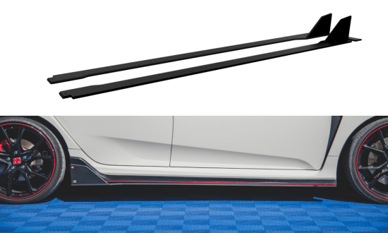 Seitenschweller Erweiterung Racing für Honda Civic X Type R von Maxton Design