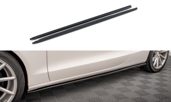 Seitenschweller Erweiterung V.2 für Audi A5 / A5 S-Line / S5 8T Coupe von Maxton Design