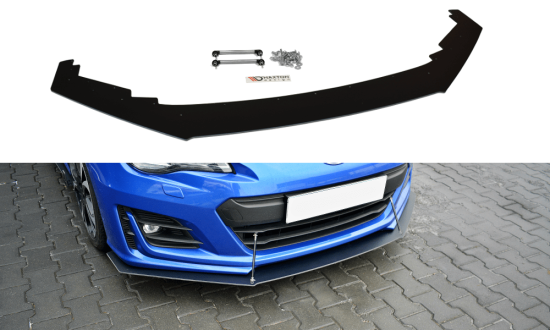 Front Splitter / Cup Schwert / Frontansatz Street Pro V.1 für Subaru BRZ Facelift AS1 von Maxton Design