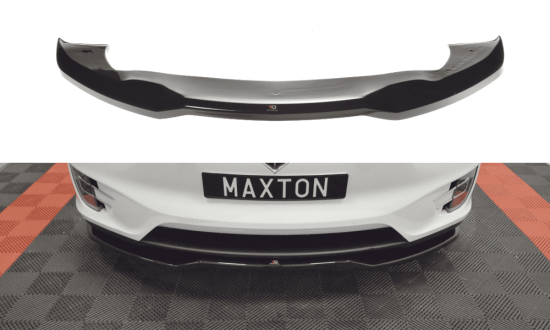 Front Diffusor / Front Splitter / Cup Schwert / Frontansatz V.2 für Tesla Model X von Maxton Design